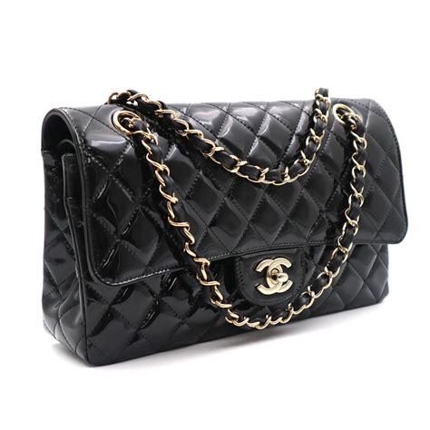 chanel bag with black chain - chanel black bags classic quilted.